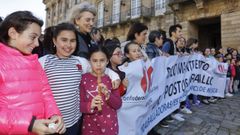 Concentracin de padres, alumnos y profesores de la escuela de msica