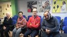 Mari Perandones, Raquel Silva, Fernando Sainero y Juan Ernesto Barbeira son usuarios del centro ocupacional de Adepas en Nore�a.Mari Perandones, Raquel Silva, Fernando Sainero y Juan Ernesto Barbeira son usuarios del centro ocupacional de Adepas en Nore�a