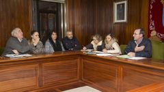 Sesi�n plenaria en Malpica
