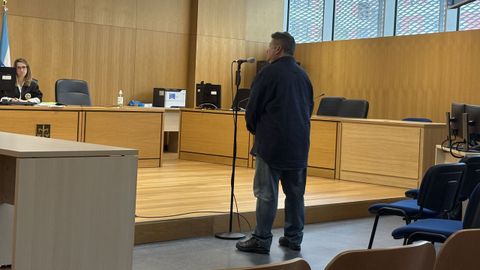 El acusado negó los hechos en el juicio celebrado en Ourense