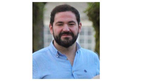 Rub�n Fern�ndez, cuando se present� la candidatura municipal del BNG.