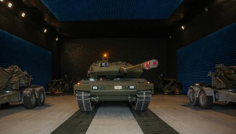 Veh�culo de combate en Santa B�rbara Sistemas
