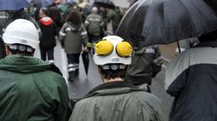 Imagen de una manifestaci�n del sector naval