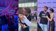 Capturas extraídas del vídeo que publicó Montoya en redes sociales.