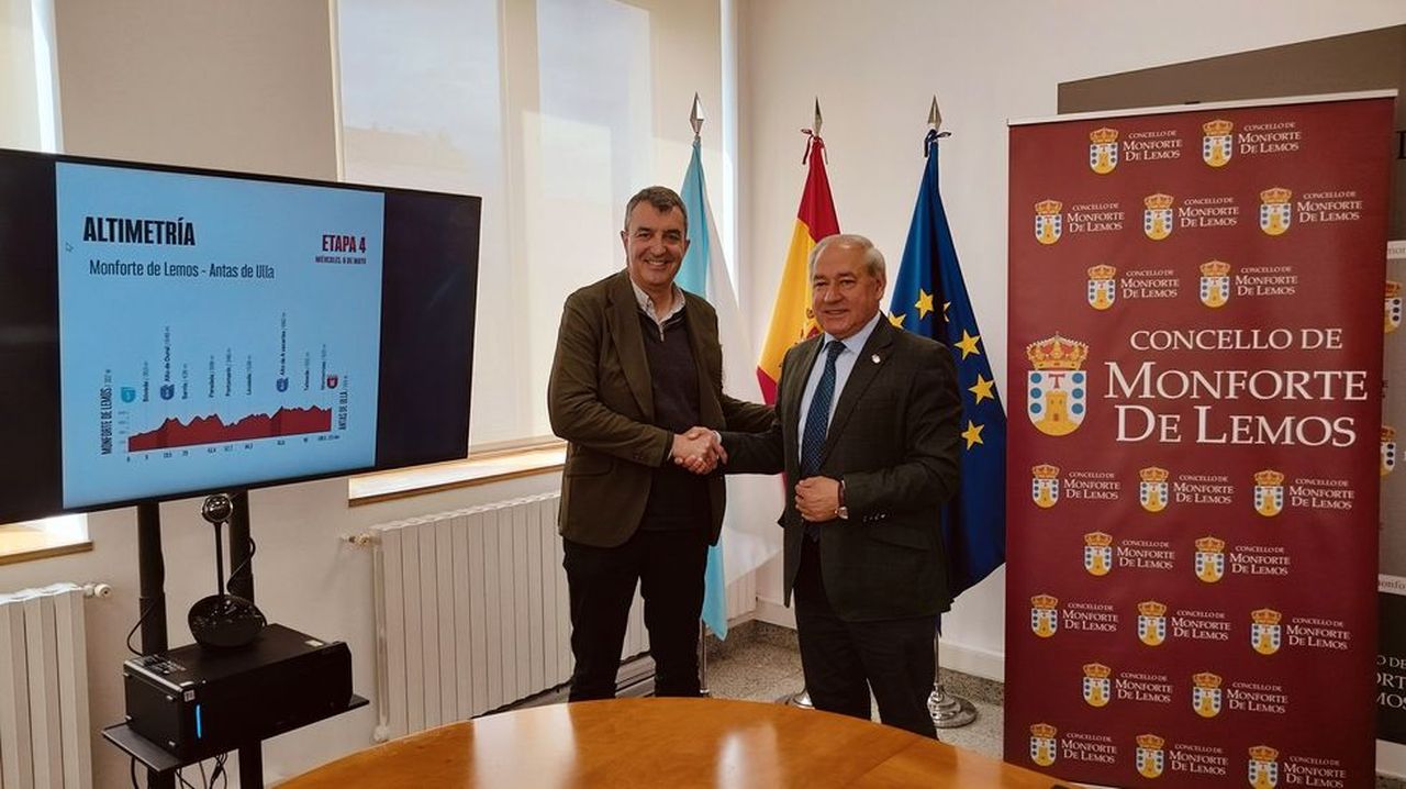 «La Vuelta de nuevo en Monforte? Estamos trabajando en ello»