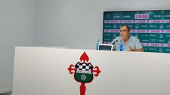 Mouriz en rueda de prensa.
