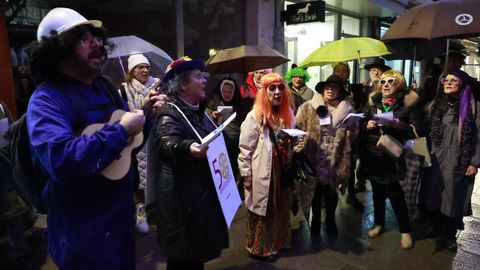 Pasacalles organizado por la asociaci�n Alexandre B�veda