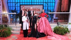 Beatriz Luengo, junto a los jueces y la presentadora de �Maestros de la costura Celebrity�