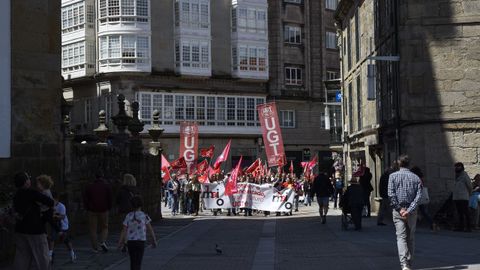 Primero de Mayo en Pontevedra: manifestaci�n de UGT