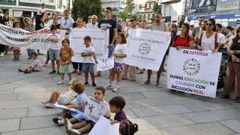 El Anpa del Colegio A Lomba se conventra en contra de los recortes que anuncia la consrller�a para el colegio