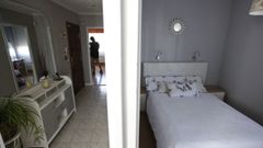 Habitaci�n de un piso en Lugo que se alquilaba a trav�s de la aplicaci�n Airbnb