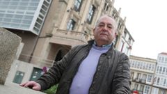 Jos� Mar�a Porta, en una imagen de archivo con el teatro Jofre de fondo. 