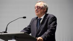 Mariano Barbacid en el a�o 2024 en una charla en Santiago