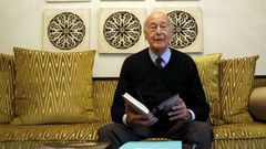 El expresidente franc�s Valery Giscard d'Estaing