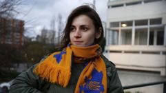 Yuliia y su pareja, que es de Pontevedra, huyeron de Kiev en marzo y desde entonces viven en Galicia.