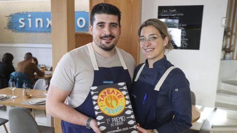Adrin Prez y Laura Castieira, del Sinxelo, ganadores del Tapate 2025.