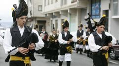 La Banda de Gaitas do Concello de Forcarei es una de las agrupaciones que acude al encuentro de Cruces.