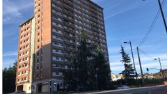 Un bloque de pisos