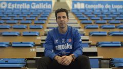 Jos Durn, tras el ltimo entrenamiento de la temporada en el Pazo