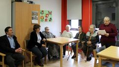 La consejera de Servicios y Derechos Sociales, Pilar Varela, en una residencia de Boal.La consejera de Servicios y Derechos Sociales, Pilar Varela, en una residencia de Boal