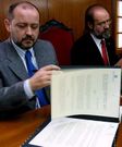 Varela y Roel, en la firma del convenio para recuperar el SMAC.