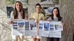 �ngeles Tub�o, Estefan�a Ramos y Sara S�nchez presentaron las actividades