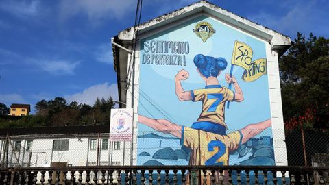 Mural en Boiro