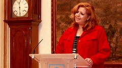 La concejala de Turismo, Mar�a Luisa Cid, en rueda de prensa.