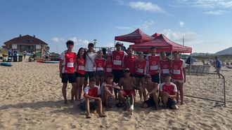 La expedici�n del Sysca que particip� en el campeonato