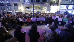 Concentraci�n contra la violencia machista en el Obelisco 