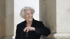 La poeta Ida Vitale. 
