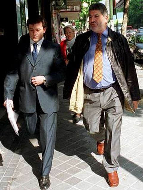 Laureano Oubi�a (derecha), en una imagen de archivo.