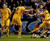 Imagen del Deportivo-Alcorc�n de hace dos temporadas.