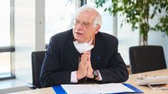 El alto representante comunitario para la Pol�tica Exterior, Josep Borrell, hizo una declaraci�n sobre Venezuela en nombre de los Veintisiete.