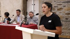 El acto comenz� en el interior del pazo de Goi�ns