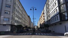 Avenida Rosal�a de Castro de Ribadeo