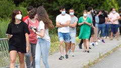 Los veintea�eros gallegos son los que tienen el peor �ndice de vacunaci�n en toda Espa�a