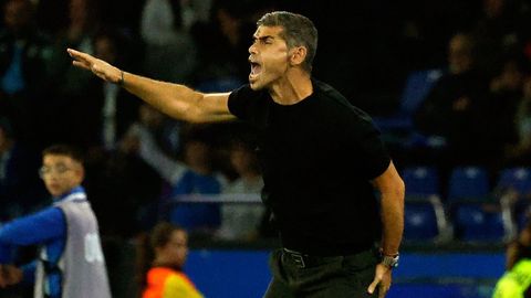 Antonio Hidalgo, durante el partido contra el Levante