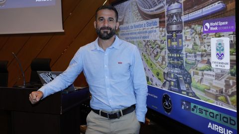 El ingeniero aeroespacial Daniel Franco.