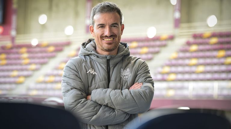 Rub�n Dom�nguez quiere seguir divirti�ndose y llegar cuando antes a los 45 puntos, sin�nimo de salvaci�n