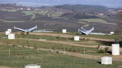 El accidente se produjo en el monte de Seteventos, cerca del huerto solar
