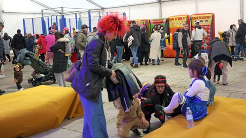 Carnaval infantil en Ribeira