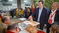 El l�der de los socialistas gallegos Gonzalo Caballero