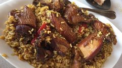 Arroz con pitu caleya