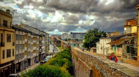 Muralla romana. Lugo.Muralla romana. Lugo