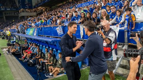 Las mejores im�genes del Real Oviedo ante el Real Madrid