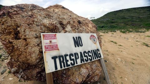 Exterior de la isla privada del pederasta Jeffrey Epstein en las Islas V�rgenes estadounidenses.