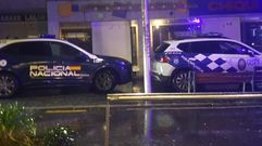 Polic�a Nacional y Local en un operativo anterior en la calle Alfredo Bra�as de Santiago.