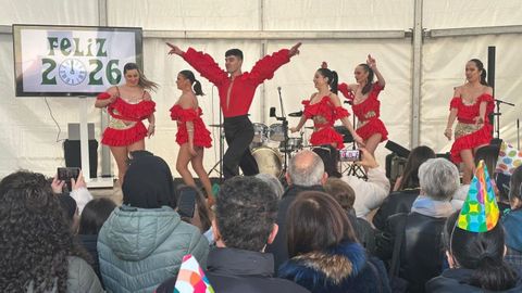 Durante la fiesta actuaron los ganadores del Baila con Ames 2025