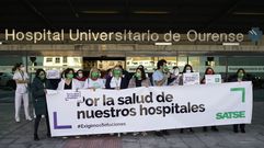 Satse convoc� una protesta a las puertas del CHUO